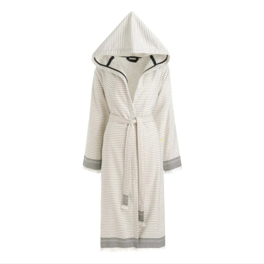 Olive & Linen Bliss Turkish Towel Robe